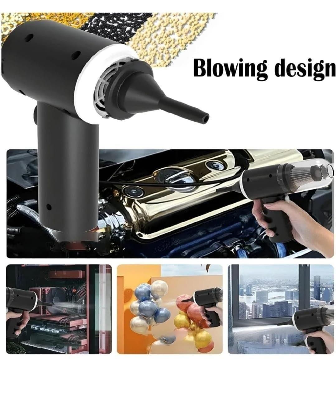 AeroSweep Pro™ - Portable & Wireless Air Duster cum Vacuum Cleaner