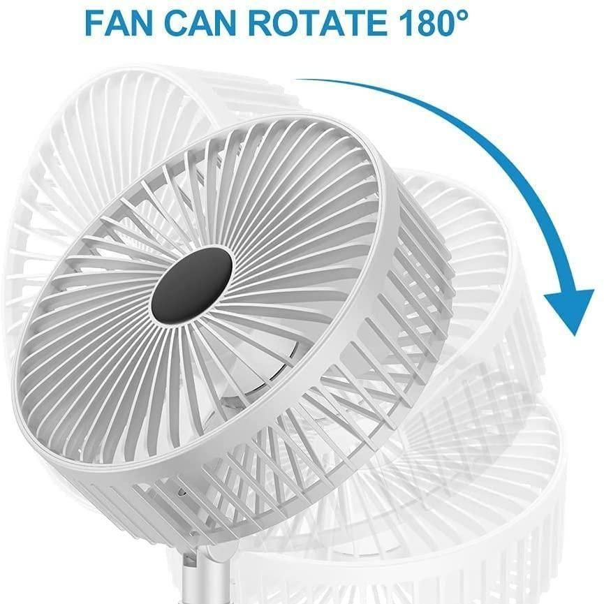 Powerful Rechargeable High Speed Table Desk Fan