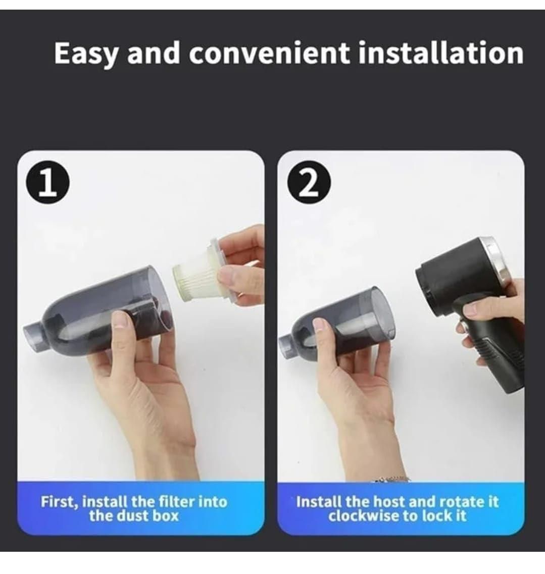 AeroSweep Pro™ - Portable & Wireless Air Duster cum Vacuum Cleaner