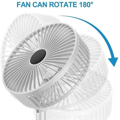 Powerful Rechargeable High Speed Table Desk Fan